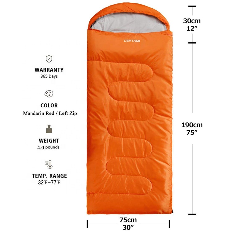Good Wholesale Vendors Promotional Gifts Toys -
Outdoor Portable Comfort Hiking Travel Envelope Waterproof Goose Down Sleeping Bag with Compression Sack – V-FOX detail pictures