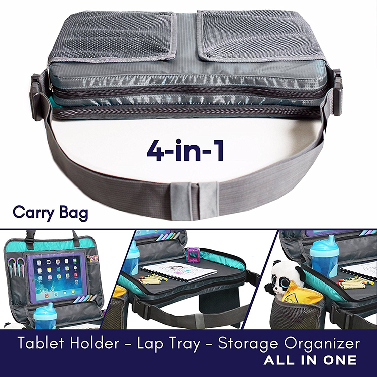 China OEM Diaper Backpack -
Hot selling portable collapsible kids travel activity tray with pocket holder – V-FOX detail pictures