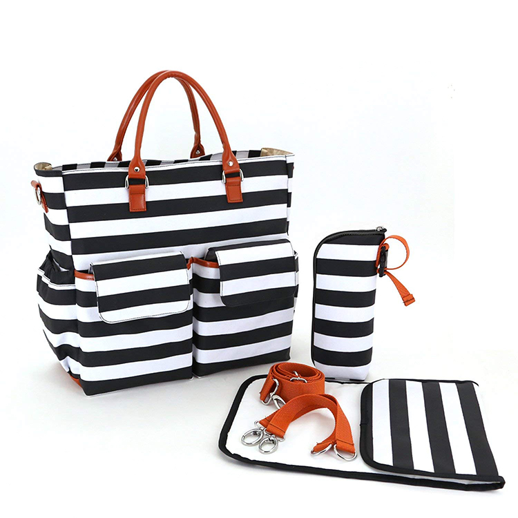 Messenger Tote Baba Maternity Bag Fenyő babakocsi pelenkázó Pad