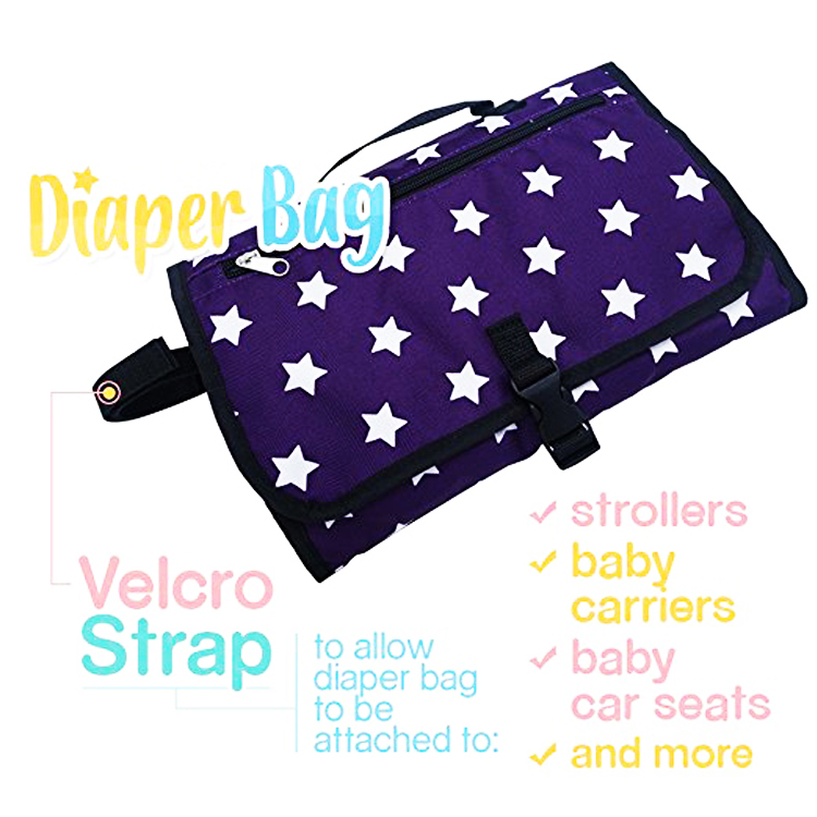 Low price for Koala Bear Plush -
Portable Diaper Changing Pad – Waterproof Baby Travel Bag with Detachable Changing Mat and Storage Compartments – V-FOX detail pictures