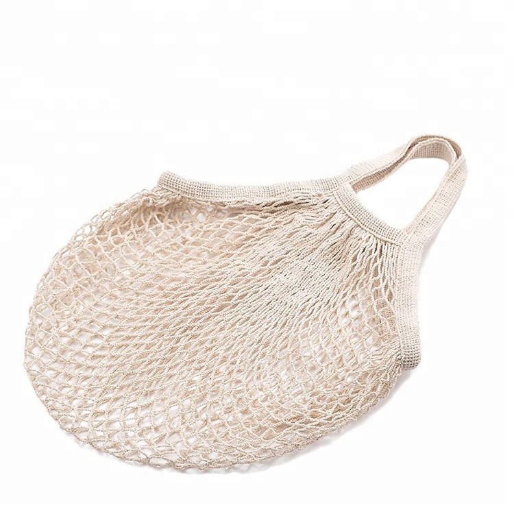 Fast delivery Baby Sleeping Bags -
Eco-friendly portable washable net shopping tote string organizer reusable cotton mesh bag – V-FOX detail pictures