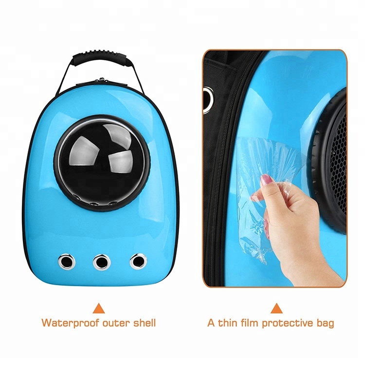 Personlized Products Stuffed Animal -
Innovative Space Capsule Backpack Breathable Pet Cat Dog Puppy Carrier Travel Bag – V-FOX detail pictures