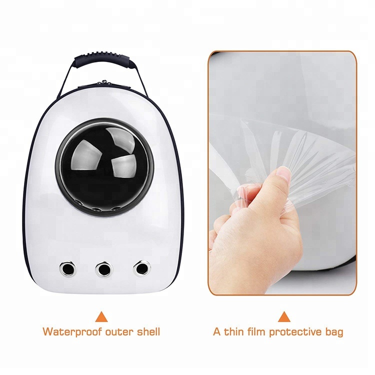 Manufacturing Companies for Fleece Baby Blanket -
Breathable Space Capsule Carrier Bag Hiking Bubble Backpack Pet Travel Backpack for Dog Cat Puppy – V-FOX detail pictures