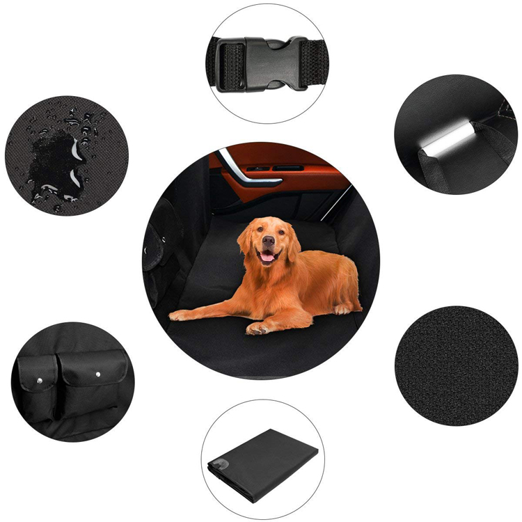 OEM Customized Plush Stuffed Elephant -
2018 new Design RPET Pet Seat Cover with side organizer pockets suitable for All Cars, Trucks SUVs – V-FOX detail pictures