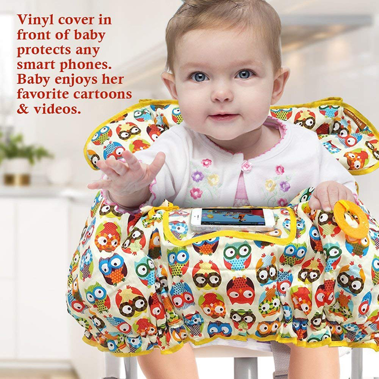 Cheap PriceList for Panda Bear Stuffed Toy -
Customized baby shopping cart cover with Infant Dining Feeding High Chair Cover – V-FOX detail pictures