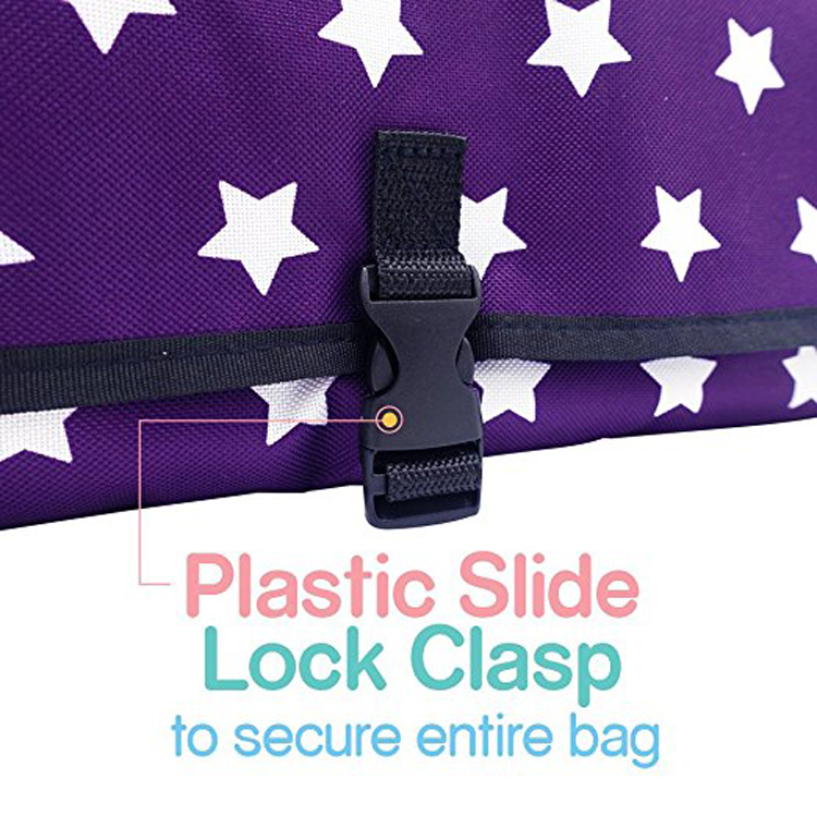 OEM manufacturer Diaper Changing Bag -
New design Waterproof Changing Mat Wipeable Portable Changing Station Travel Accessories for baby – V-FOX detail pictures