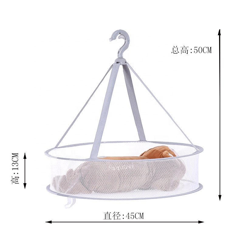 Wholesale Price China Outdoor Travel Storage Bag -
Home Dryer Double Layer Mesh Hanger Drying Rack Folding Hanging Clothes Laundry Basket Dryer Sweater Cloth Net Dry Rack – V-FOX detail pictures