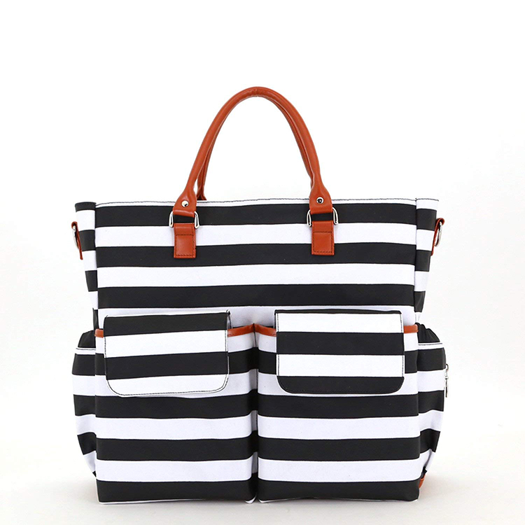Multi-Function Hloov Tus me nyuam Pob tw Lev xub pwg Tote Nappy Hnab Rau Niam