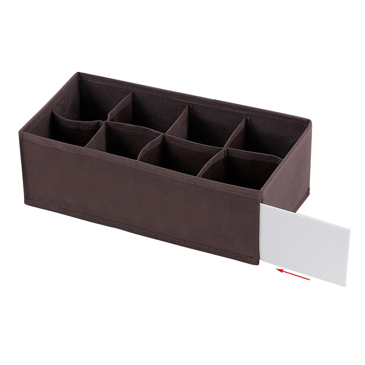 Rapid Delivery for Mummy Bag -
Set of 4 Simple Home Essentials Foldable Fabric Closet Storage Organizer Drawer Socks Underwear Sstorage Box – V-FOX detail pictures