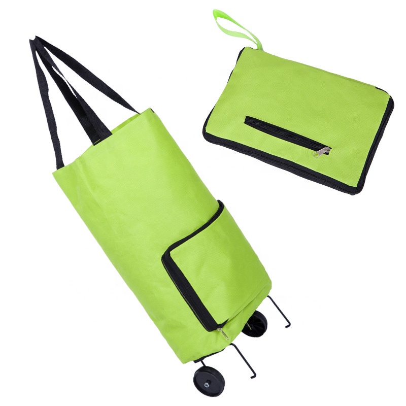 Reliable Supplier Plush Backpack -
 High-End Portable Shopping Cart Bag Household Pull Rod Shopping Bag Folding Tugboat Bag With Wheels – V-FOX