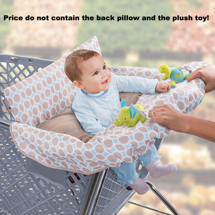 OEM manufacturer Plush Stuffed Animals -
Baby Shopping Cart Cover Toddler Grocery Cart Cover Infant Dining Feeding High Chair Cover – V-FOX detail pictures