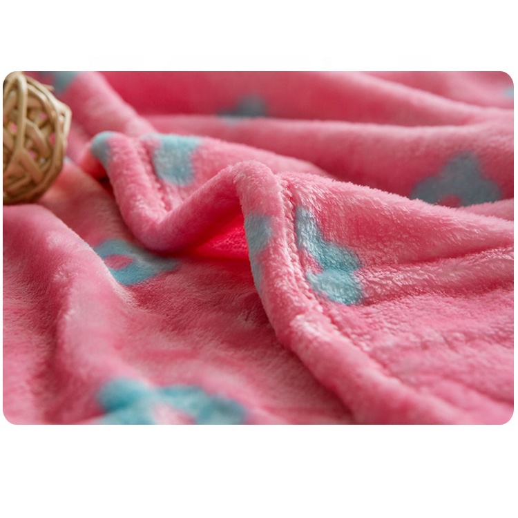 Manufacturing Companies for Unicorn Animal Toy -
 Factory Direct Weighted  Blanket Thick Double Layer Children Baby Fleece Blanket Air Conditioning Flannel Blanket – V-FOX
