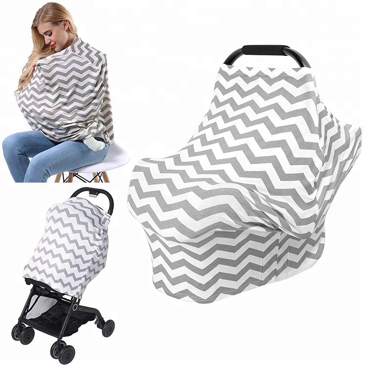 Wholesale Dealers of Foldable Shopping Bag -
 Multi-Use Mummy Infinity Shawl Fashion Scarf baby Nursing Cover For Breastfeeding – V-FOX