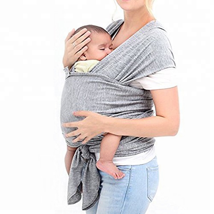 8 Year Exporter Felt Diaper Baby Caddy -
China supplier natural cotton nursing suitable breathable baby sling wrap carrier – V-FOX detail pictures