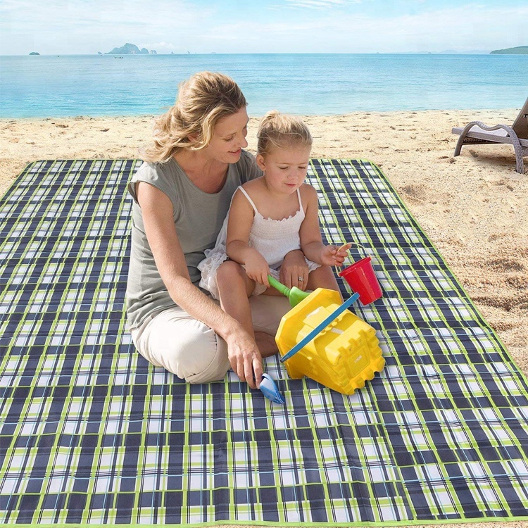 Big Discount Plush Animal Blanket -
Waterproof Extra Large Outdoor Foldable Picnic Blanket Beach Blanket Oversized with Tote for Camping and Travel – V-FOX detail pictures