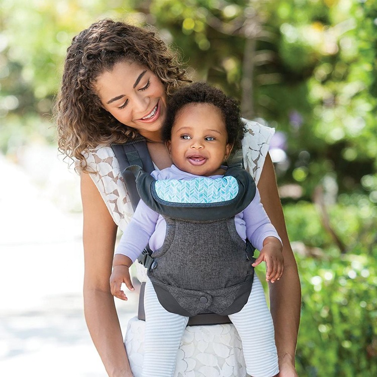 New Arrival China Travel Cosmetic Bags -
Amazon New Ergonomic Strong Breathable Adjustable Convertible Infant Baby Sling Wrap Carrier Backpack For Newborn – V-FOX detail pictures