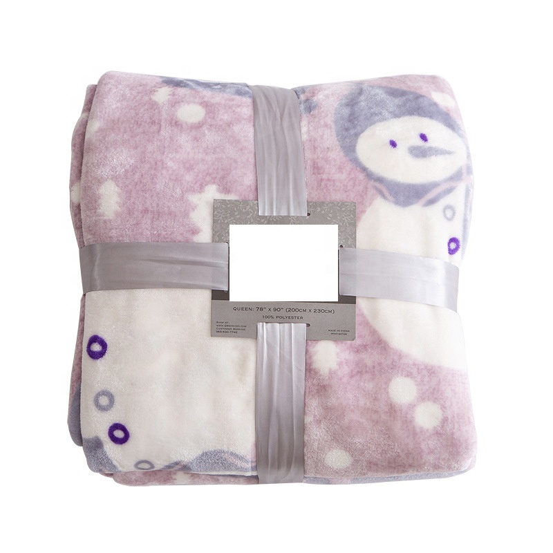 Good quality Baby Changing Mat -
Christmas Gift Soft Weighted Throw Blanket Men Women Polyester Travel Winter Warm Flannel Fleece Blanket – V-FOX detail pictures