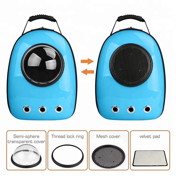 Personlized Products Stuffed Animal -
Innovative Space Capsule Backpack Breathable Pet Cat Dog Puppy Carrier Travel Bag – V-FOX detail pictures