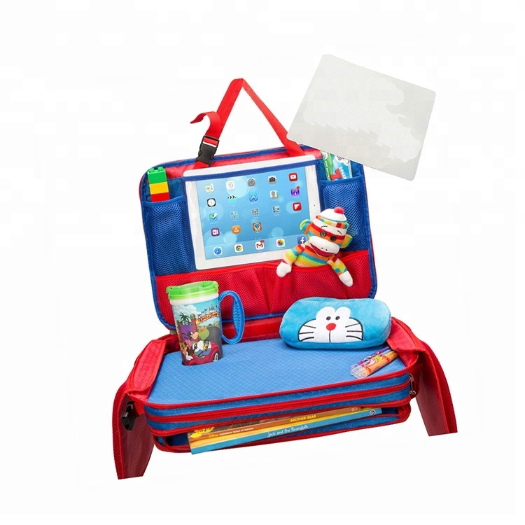 Factory directly supply Stuffed Dog -
 Multi-function novelty safety design folding potable kids travel tray bag – V-FOX