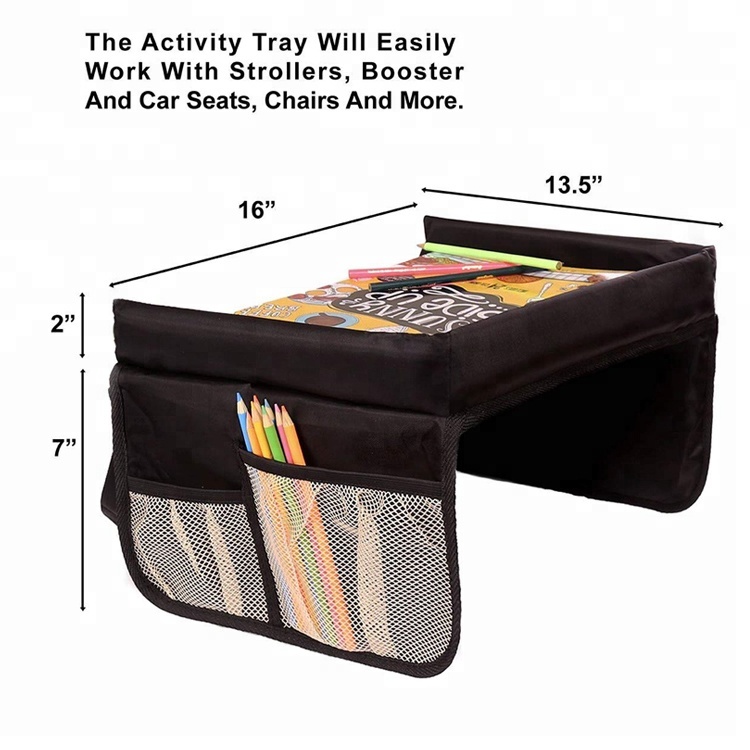 Factory Supply Keychain Gift -
Kids Car Seat Travel Tray Play Study Eat And Snack baby tray Table For Car Seats – V-FOX detail pictures