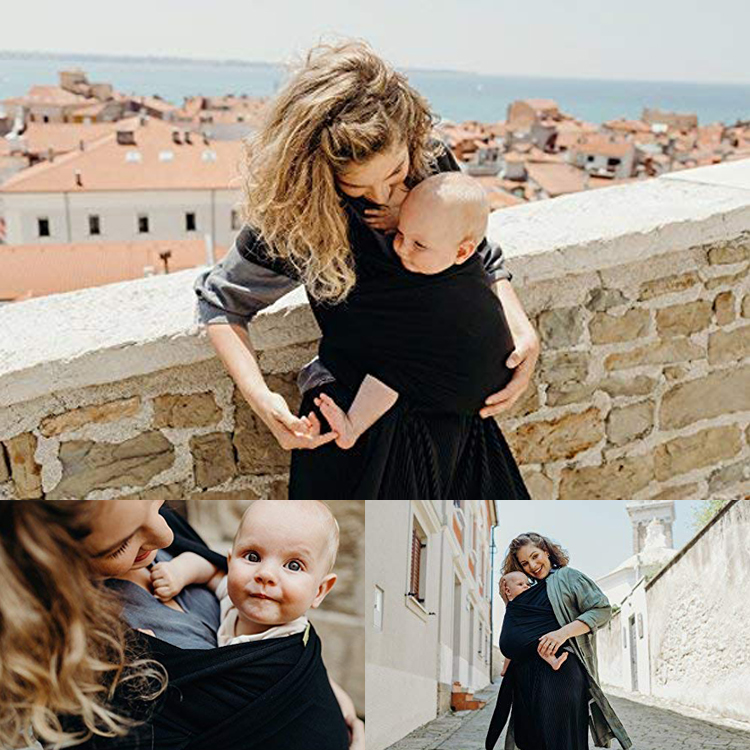 High Performance Passport Holder -
Eco-friendly comfortable outdoor adult baby sling wrap hiking carrier – V-FOX detail pictures