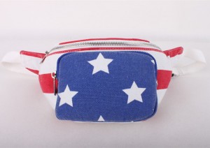 САЩ американски флаг Фани Pack За Патриотичен звездите и Stripes чанта талията на жените и мъжете