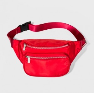 Custom Kleur En Logo Sport middellyf sak Nylon Fanny Pack