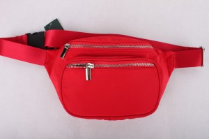 Color Custom Û Logo Sport Waist Bag Nylon Fanny Pack