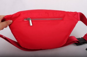 Color Custom Û Logo Sport Waist Bag Nylon Fanny Pack